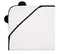 Panda® Newborn Bamboo Hooded Towel - 75 x 75cm | Cute Ears | Super Soft Fabric | Gentle on Baby's Skin | Highly Absorbent, Quick Dry Bath Towel | Natural Odour Resistance | Perfect for Bath Time