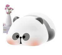 Panda Night Light, Rechargeable Silicone Animal Lamp with Adjustable Dimmable Touch Control Animal Light for Dorm, Reading Corner, Holiday Party, Home and Bedroom