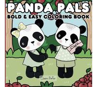Panda Pals: Bold & Easy Coloring Book