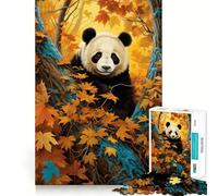 Panda Paradise 1000 Piece Jigsaw Puzzles for Adults Jigsaw Brain Skill Warm Time Exact Edge (38x26cm)