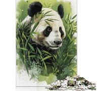 Panda Pastels Puzzle Precise Interlocking Paper Rectangular Jigsaw Puzzle for Boy Or Girl 1000pcs (75x50cm)
