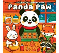 Panda Paw: Cozy Winter Coloring Book: Cozy Winter Coloring Fun for Kids and Families