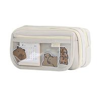 Panda Pencil Case - Cute Pencil Studies | Animal Pencils Pouche | Large Capacity Stationery Storage | Portable Large Capacity Zipper Organizer Box With Comparti