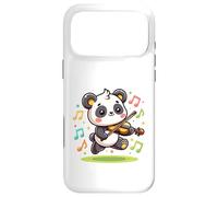 Panda Playing Violin Case for iPhone 17 Pro Max