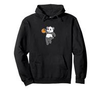 Panda plays Basketball Pullover Hoodie