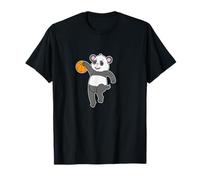 Panda Plays Basketball T-Shirt