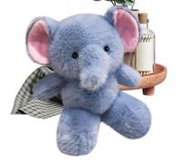 Panda Plush - Elephant Plush Stuffed Animal Dolls - Soft Home Decor for Wedding Holiday Kids Travel Sofa Bed Shelf Living Room Bedroom Window Nightstands Office Tabletop Car