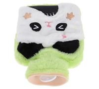 Panda Plush Hot Water Bottle with Hand Insert Design White PVC