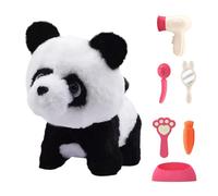 Panda Plush - Panda Stuffed Animal | Interactive Pets for Kids | Walking Educational Plush with Sound | Electronic Toy Ages 3+ | Cute Animal Companion Boys Girls Christmas Birthday Easter Gift
