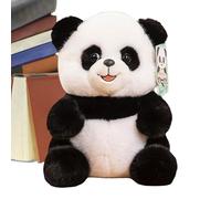Panda Plush Toys, Cute Panda Cuddly Toy as a Decorative Cushion - Cuddly Toy for Sleeping Travel for Children Teenagers Adults Sofa Living Room Bedroom Children's Room