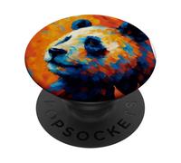 Panda Post-Impressionism PopSockets Adhesive PopGrip
