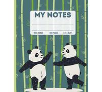 Panda Power: My Composition Notebook: 100 Lined Pages | 7.5" x 9.25" | Perfect for School, Journaling, or Writing