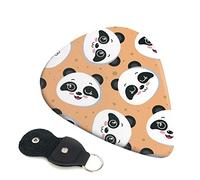 Panda Printed Guitar pick Guitar Plectrums for Acoustic Guitar Electric Guitar Bass Guitar - Guitar Accessories - 6 Pack 0.71mm