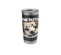 Panda Pyjamahid - Perfect for Late risers & Sleeping Hats Stainless Steel Insulated Tumbler