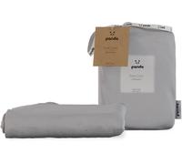 Panda Quiet Grey Bamboo Duvet Cover - Super King