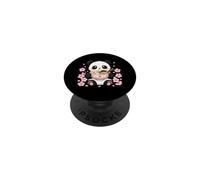 Panda Ramen Blooming Sakura Japan Cherry Blossom Noodles PopSockets Adhesive PopGrip