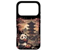 Panda Ramen Mount Fuji Pagoda Tower Sakura Panda Noodle Bowl Case for iPhone 17 Pro