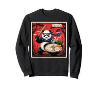 ラーメン Panda Ramen Noodle Japanese Ninja Sweatshirt
