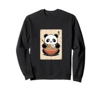 Panda Ramen Noodle Lover Art Sweatshirt