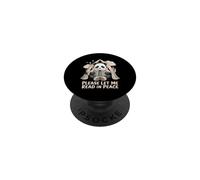 Panda Reading Please Let Me Read In Peace PopSockets Adhesive PopGrip