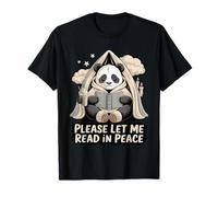 Panda Reading Please Let Me Read in Peace T-Shirt