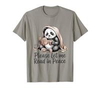 Panda Reading Please Let Me Read in Peace T-Shirt