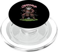 Panda Samurai Anime Graphic Japanese Culture Warrior PopSockets PopGrip for MagSafe
