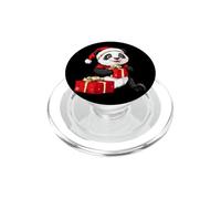 Panda Santa Claus PopSockets PopGrip for MagSafe