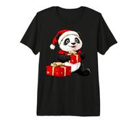 Panda Santa Claus Premium T-Shirt