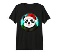 Panda Santa Claus Premium T-Shirt