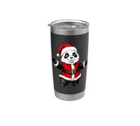 Panda Santa Claus Stainless Steel Insulated Tumbler