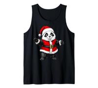 Panda Santa Claus Tank Top