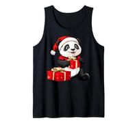 Panda Santa Claus Tank Top