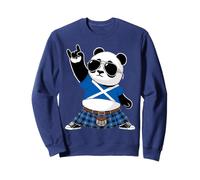 Panda Scottish Flag Men Women Kids Scotland Sweatshirt