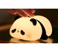 Panda-Shaped Night Light Soft Silicone with Adjustable Brightness