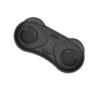 Panda Shaped Pushchair Tray for Cubs ABS Matter Easy Hygienic Exterior Secure Mounting Lightweight Layout for Outdoor Feeding Toddler Pushchair Munchies Tray