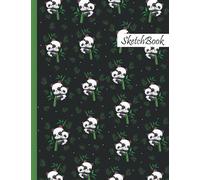 Panda Sketchbook: Panda Blank Page Sketchbook To Write Notes, Notepad, To Do Lists, Sketching, Panda Pattern Sketch Drawing Design