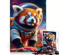 Panda Space Explorer Jigsaw for Teenagers 1000 Pieces Memory Boost Relaxing Fun Pattern Assembly (50x75cm)