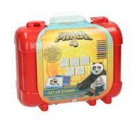 Panda Stamp and Color Case Travel Toy for Kids with Stickers