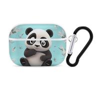 Panda Star AirPod Pro Case, Anti Scratch Hard PC Cover with Keychain, AirPod Pro 2nd/1st Case Accessories for Women Men, White-Style