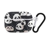 Panda Star AirPod Pro Case, Anti Scratch Hard PC Cover with Keychain, AirPod Pro 2nd/1st Case Accessories for Women Men, White-Style