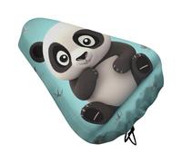 Panda Star Bike Seat Cover Waterproof Oxford Fabric, Universal Adjustable Bicycle Saddle Cover with Drawstring Easy Install Protective Rain Dust Covers for Women Men