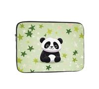 Panda Star Laptop Case 13 inch, Shockproof Protective Computer Sleeve Cover Water Resistant Laptop Bag Carrying Tablet Cover Briefcase Handbags Gifts for Men Women