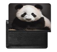 Panda Star Passport Cover Protector Rfid Blocking Passport Holder Id Card Holder Secure Travel Wallet Organizer for Passport Tickets Credit Cards, style, One Size
