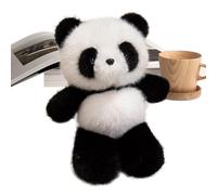 Panda Stuffed Animal | Cute Animal Figure Stuffed Pillow Doll - Home Decor for Wedding Birthday Living Room Bedroom Office Car Sofa Bed Shelf Window Tabletop Travel Girls Boys Kids