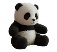 Panda Stuffed Animal - Soft Plush Bear Toy for Kids & Adults | Realistic Cuddly Doll for Emotional Comfort, Hug Support, Nursery Room Decor, Psychology Classroom, Student Gift & Birthday Present