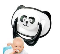 Panda Style Cartoon Pacifier | Cartoon Pacifier with Organizer - Round Sleeping Animals Style Soother for Home, Travelling, Outdoor, Camping