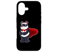 Panda Superhero Cape Case for iPhone 17
