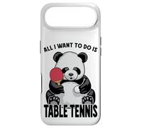 Panda Table Tennis All I Want To Do Is Funny Bear Player Case for iPhone Air