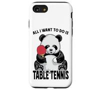Panda Table Tennis All I Want To Do Is Funny Bear Player Case for iPhone SE (2020) / 7/8